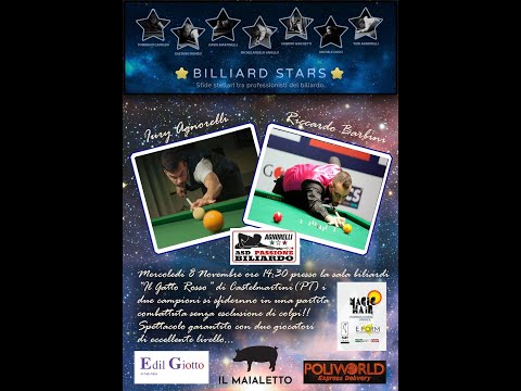 AGNORELLI ASD PASSIONE BILIARDO Riccardo Barbini vs Iury Agnorelli 8 novembre 2023