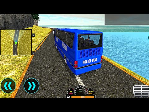Police Bus Driving Simulator Off Road Transport Duty - Android GamePlay