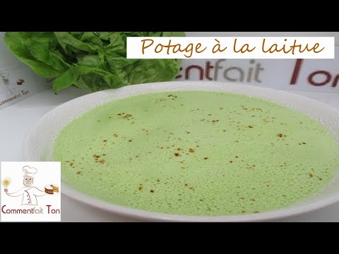 Potage à la laitue - Comment faire une soupe avec de la laitue?