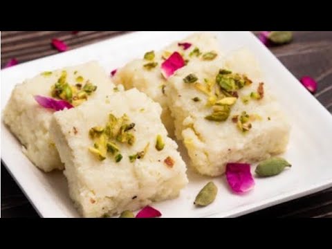 How to make Qalaquand (sweet) at home. Only 3 ingredients needed