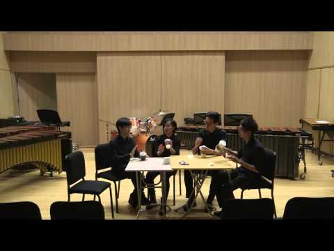 HKBU Percussion Ensemble Mini Concert 2015: Coffee Break - Mark Ford & Ewelina Bernacka Ford