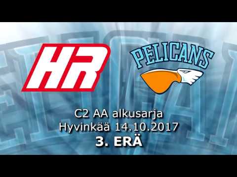 La 14.10.2017 Jää-Ahmat B HyRi - Pelicans C2 Akatemia, erä 3