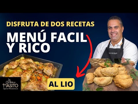 Menú de COMIDA Y CENA, MUY FACIL Y RICO