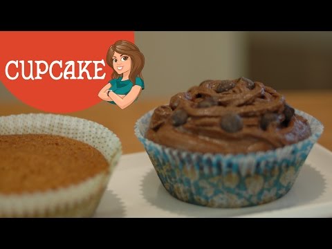 Magdalenas veganas con frosting de chocolate {FitKen}