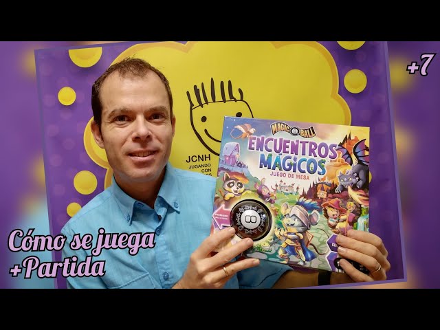 Vídeo relacionado con Mattel Games Magic 8 Ball Encuentros Mágicos, Juego de Mesa cooperativo de Estrategia, +7 años, versión español (HPJ72)
