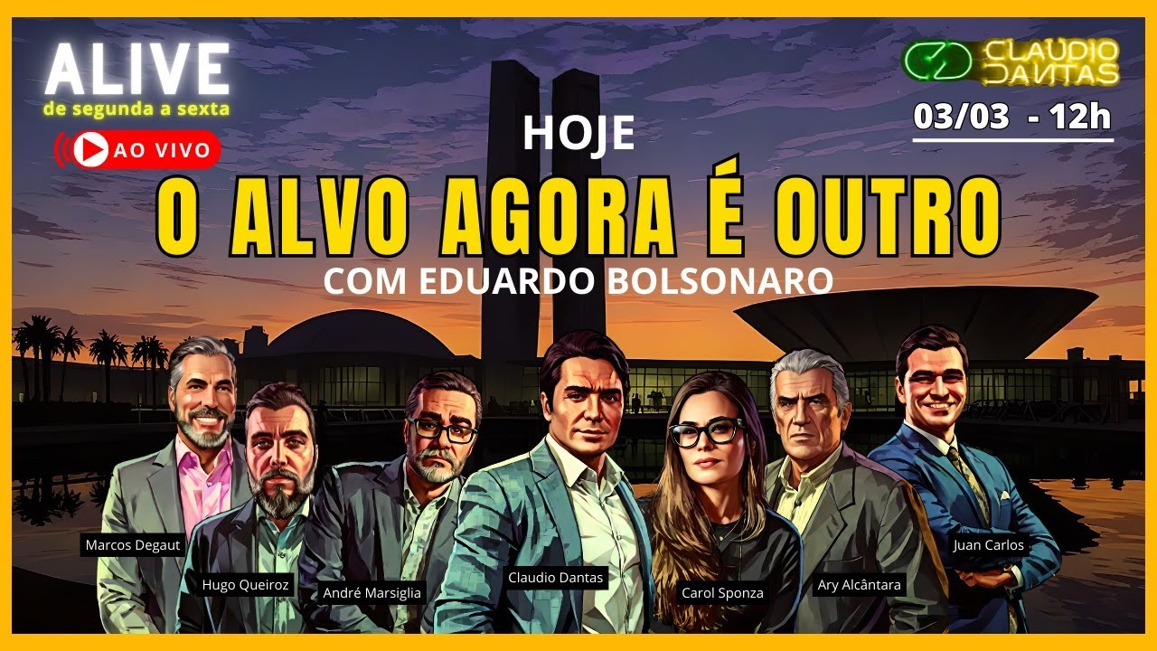 Entrevista com EDUARDO BOLSONARO; TRUMP atua para vitória de PUTIN? e ÓSCAR reduz wokismo