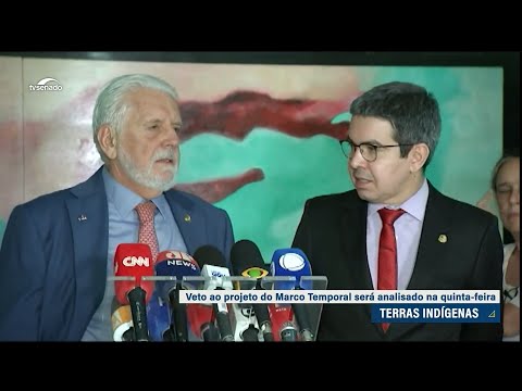 Congresso analisa veto ao projeto do Marco Temporal na quinta-feira