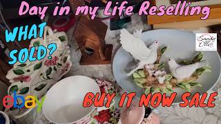 Double The Deals: 2 Live Sales In 1 Day! Buy It Now Sale | What Sold Vlog | Full-Time Reseller