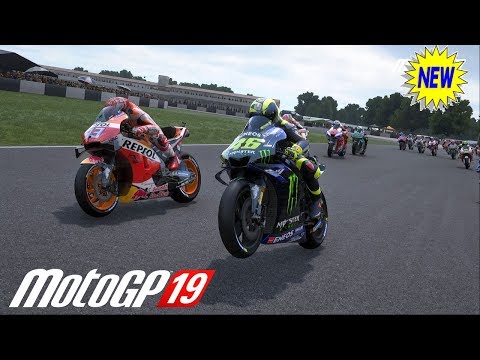 MotoGP 19 Custom Career Mode Part 1 | KING OF DONINGTON! | PS4 PRO #Rossi