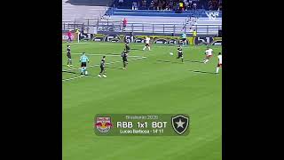 GOL DO RB BRAGANTINO | LUCAS BARBOSA | RB BRAGANTINO 1X1 BOTAFOGO | BRASILEIRÃO 2026 | 21/03/2026