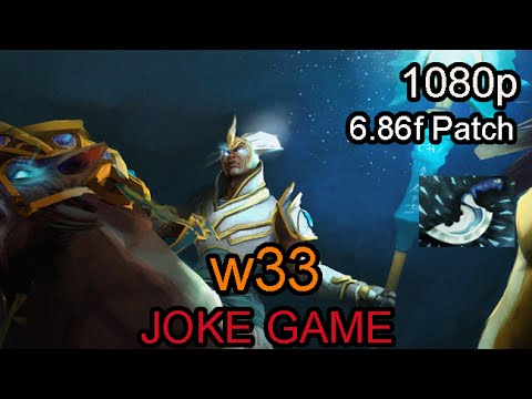 w33 Chen  | Joke Game with Dagger | 7317 Avg  MMR