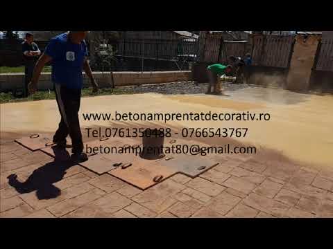 Beton Amprentat Pelișor - Sibiu Tel.0761350488 -0766543767