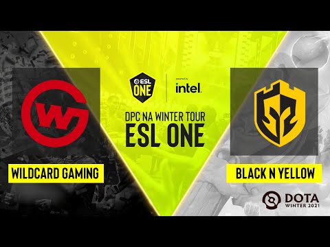Dota2 - Wildcard Gaming vs Black N Yellow - Game 1 - DPC NA Winter Tour - ESL One