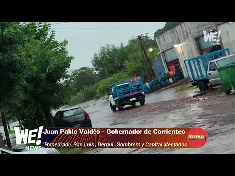 Juan Pablo Valdés   Gobernador de Corrientes  Empedrado, San Luis, Derqui, Sombrero y capital afecta
