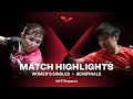 Hina Hayata vs Sun Yingsha | WTT Cup Finals Singapore 2021 | WS | SF