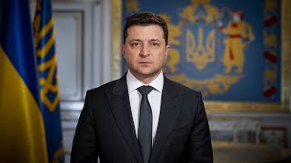 Зеленский записал видеообращение к украинцам (видео)
