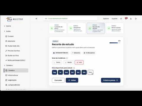 Tela do Cérebro: Planejamento Inteligente