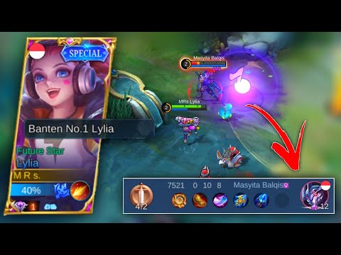 BEST BUILD LYLIA MAKE ENEMY FEEDER!! | BUILD LYLIA TERSAKIT 2022 - Lylia Gameplay