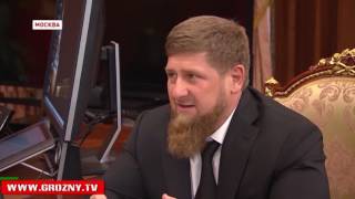 Путин о Кадырове: майские указы в Чечне исполняются на высшем уровне