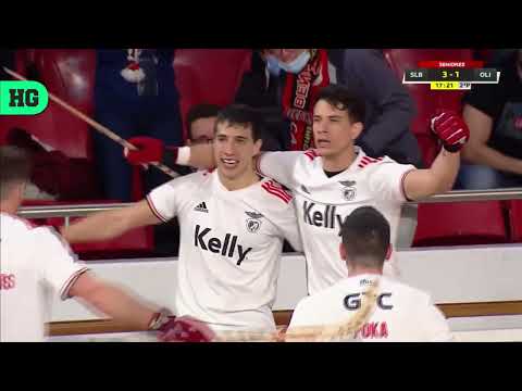 Highlights SL Benfica 7-2 UD Oliveirense | 1ª Divisão Portugal 21/22 | J18