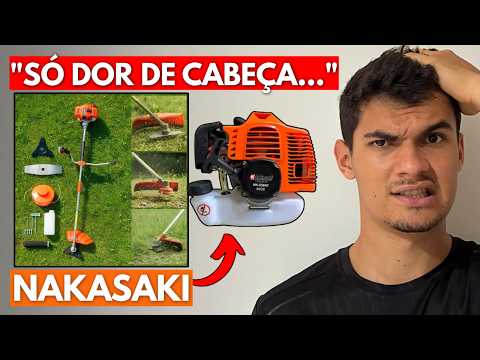 Não compre a ROÇADEIRA NAKASAKI antes de assistir esse vídeo! (Você pode se arrepender)