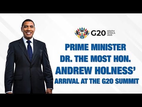 Prime Minister Dr. The Most Hon. Andrew Holness’ Arrival At The G20 Summit