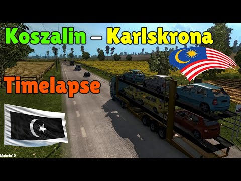 Euro Truck Simulator 2 1.39 Promods Map 2.51 Koszalin To karlskrona Transport New Cars Gameplay