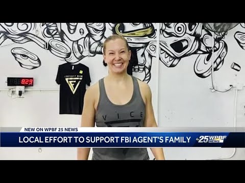 Friends rally around family of fallen FBI agent