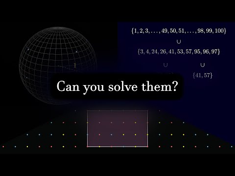 3 Pleasant Pigeonhole Principle Problems