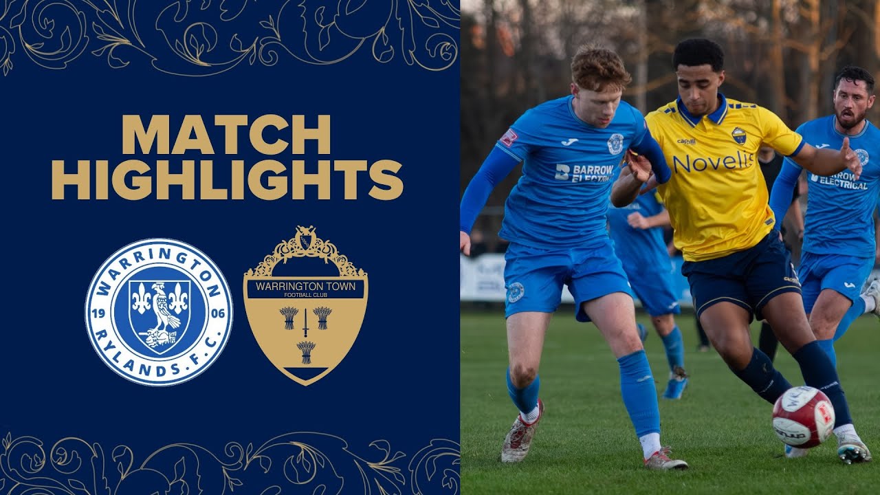 Warrington Rylands vs Thackley Match Review Season 2024/2025