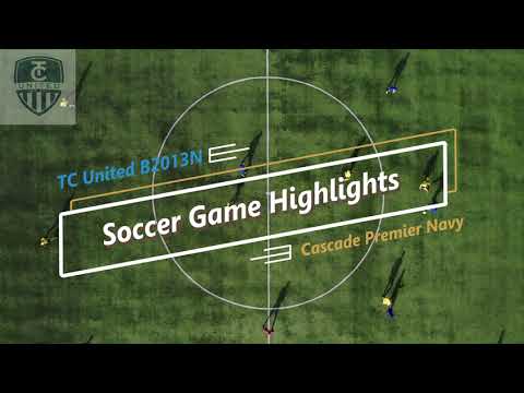 TC United B2013N V Cascade Premier 2013 Navy highlights