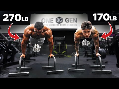 Body Builder VS Calisthenics | Planche Ft. Larry Wheels