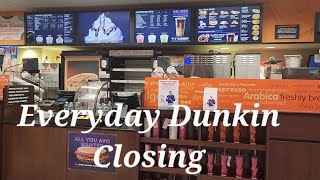 Dunkin Donuts Closing Video