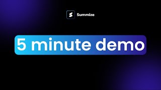 Summize's 5 Minute Demo