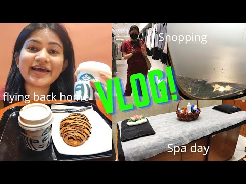 Random Vlog! Spa day, new nails, excessive shopping & more | pre-lockdown days| Shreyashi Jha