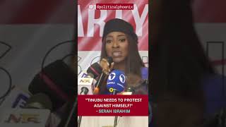 Tinubu Needs To Protest Against Himself! - Serah Ibrahim Blasts N1,450 Fuel Price! 🇳🇬