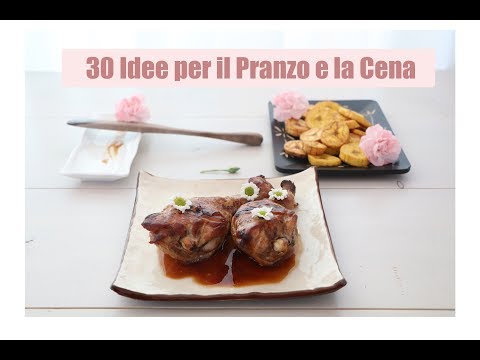 , title : '30 IDEE PER IL PRANZO E LA CENA - Planner Alimentare'