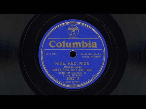 "Ride, Red, Ride" - Mills Blue Rhythm Band (1935) 🔥🔥🔥