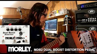 Video thumbnail for Morley MDB2 Dual Boost Distortion Pedal - Metal Tone !!!! by Solomonic Demons