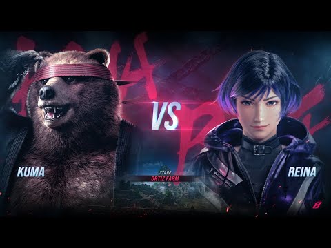 TEKKEN 8 : KUMA vs REINA (ultra hard mode)