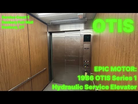 EPIC MOTOR: 1986 OTIS Series 1 Hydraulic Elevator | SC1 | Danbury Fair Mall | Danbury, CT