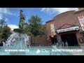 Walt Disney World Disney S Hollywood Studios Muppets Courtyard Miss Piggy Fountain 4K HD