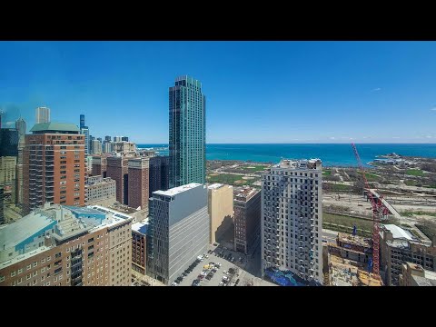 A lake-view one-bedroom C4  at the South Loop’s 1001 South State