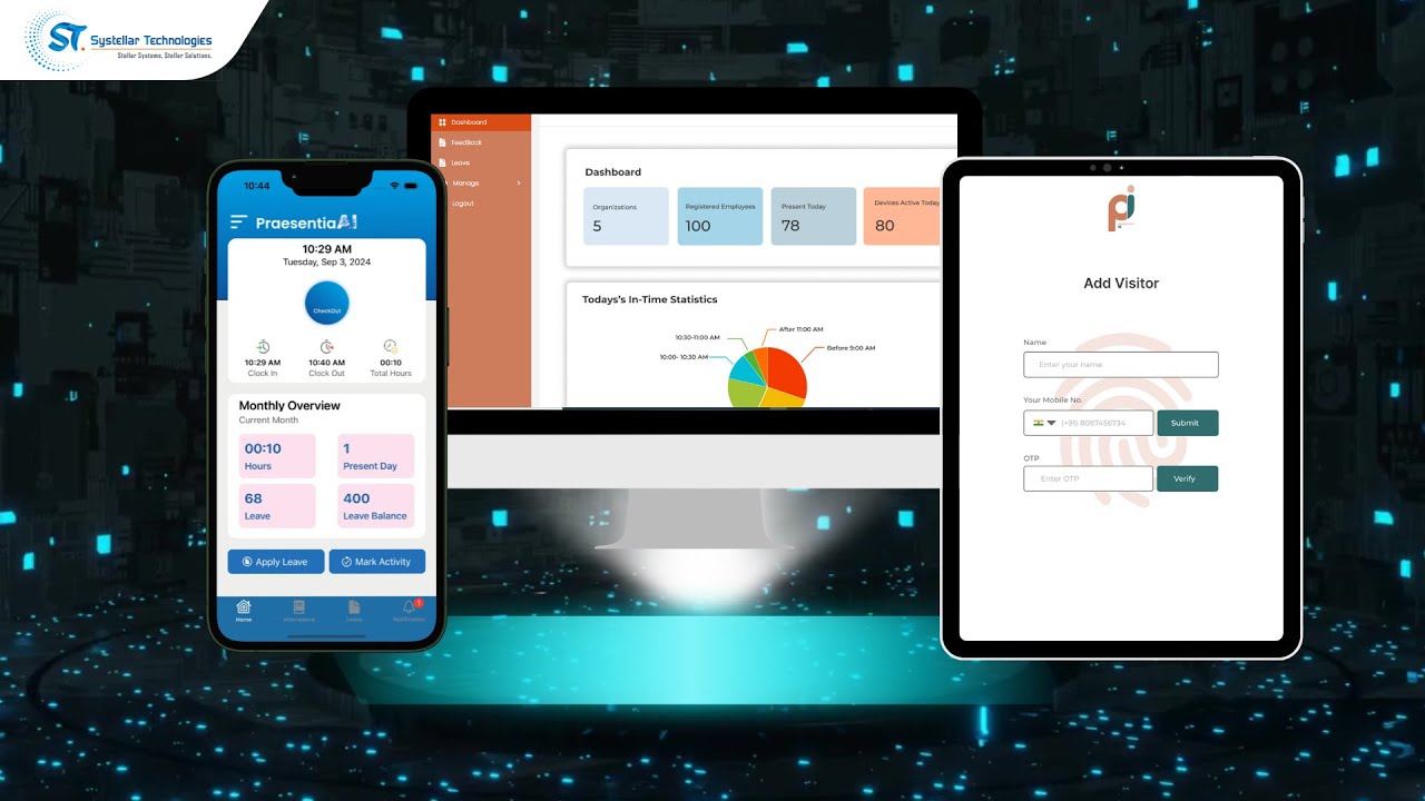 #Praesentia | Revolutionizing Workforce Management with AI-Driven Biometrics | Secure & Efficient!