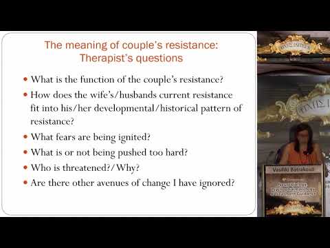 Batrakouli V. - Resistance in Marital Therapy