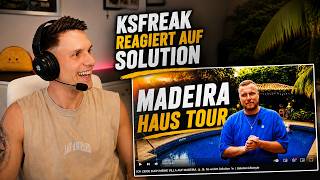 SOLUTION zeigt seine VILLA auf Madeira 😱🏝️ | Ksfreak reagiert