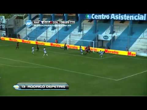 Gol de Depetris Rafaela 1 Colón 0 Fecha 16 Torneo Final 2014