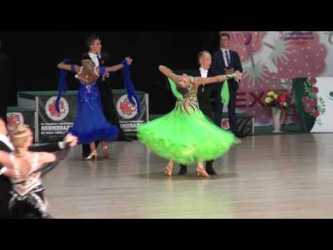 Стопычев Иван   Гришина Ева Танго Вальс Победы 2017 Юниоры-2 Стандарт
