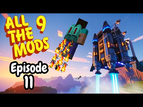 Unbelievable! Crafting a Jetpack in Modded Minecraft EP 11