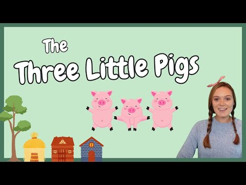 The Three Little Pigs Classic Fairy Tale Story Time for Kids Miss Phonics Traditional Tales